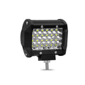 Black LED strip lights with four rows of lamp beads for vehicle modification with aluminium alloy case