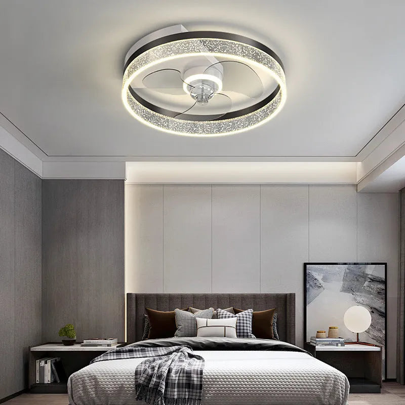 Nordic style modern simple iron ceiling lamp for children's room with LED light source