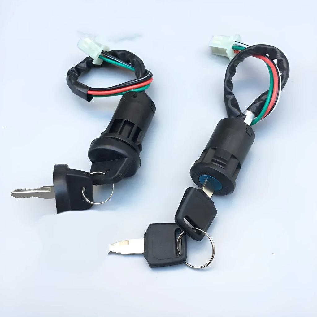 Waterproof plastic electric door lock actuator for car central locking system.