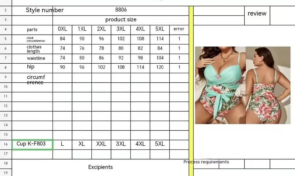 Plus size women's one-piece swimsuit with lace-up front in leopard print design