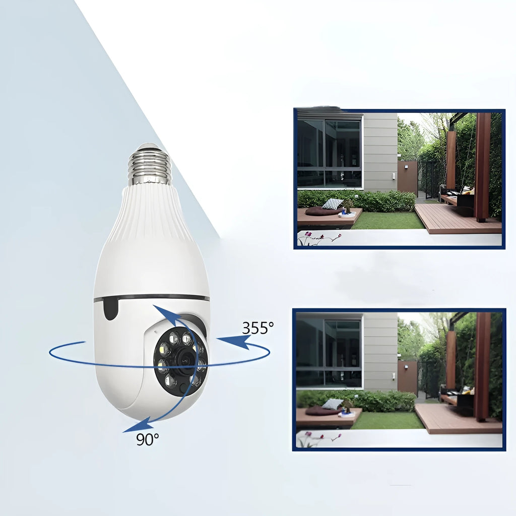 Rui Chuan Technology Minions model 3MP wireless surveillance camera with wide-angle lens