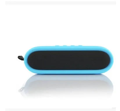 CRDCsmart S202C black portable wireless Bluetooth speaker with dual drivers and IP65 waterproof rating