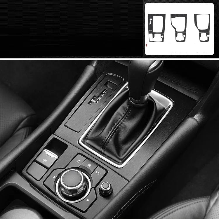 Car interior decorative film sticker kit for centre console and trim modification