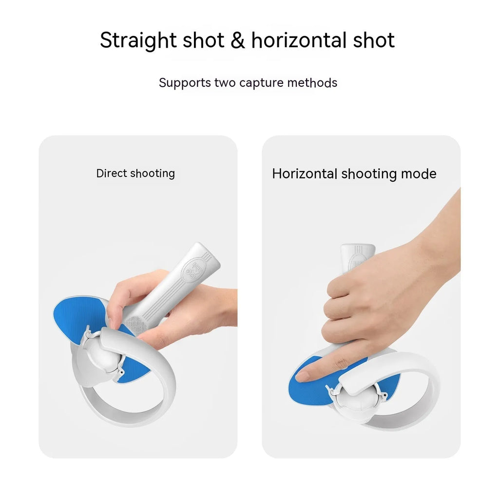 Red and blue plastic silicone PICO 4 VR controller table tennis racket hand grip accessory