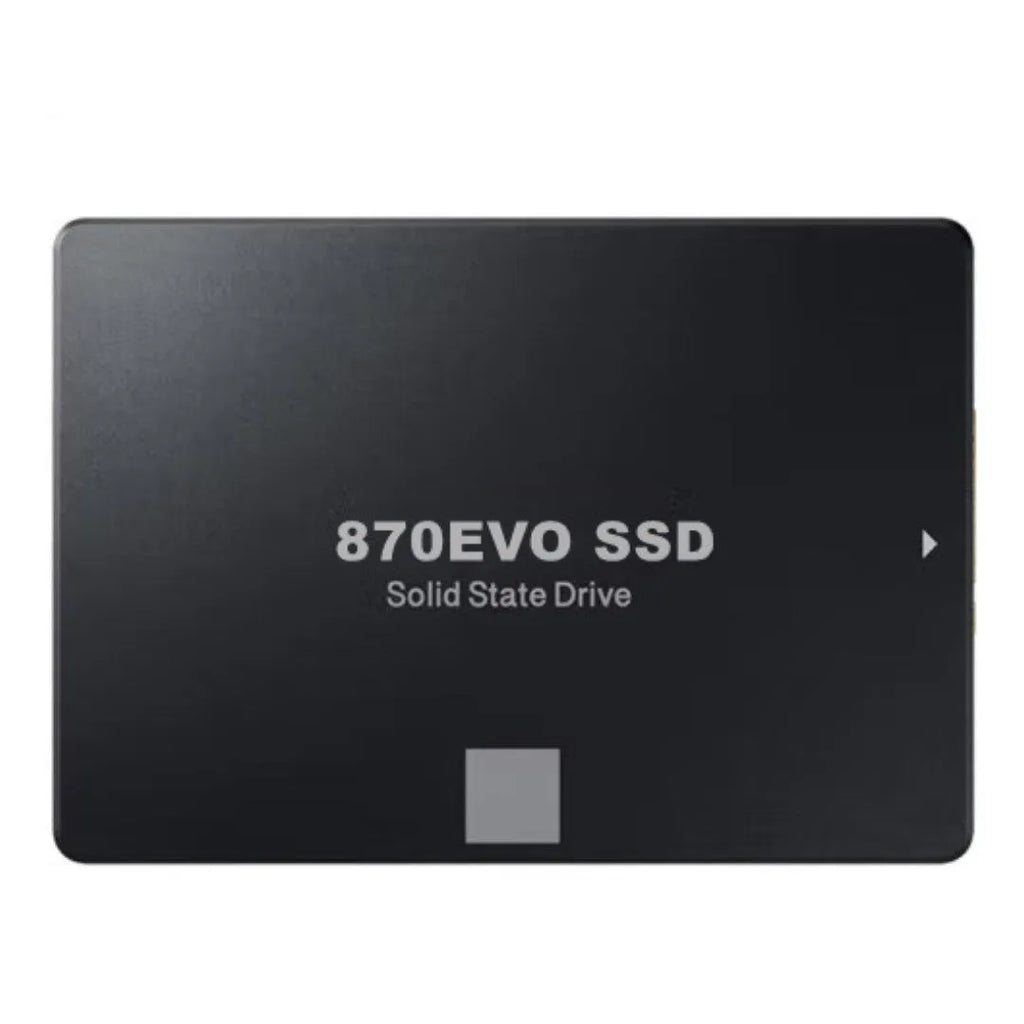 Samsung 870 EVO 2.5-inch SATA internal solid-state drive for storage upgrade.