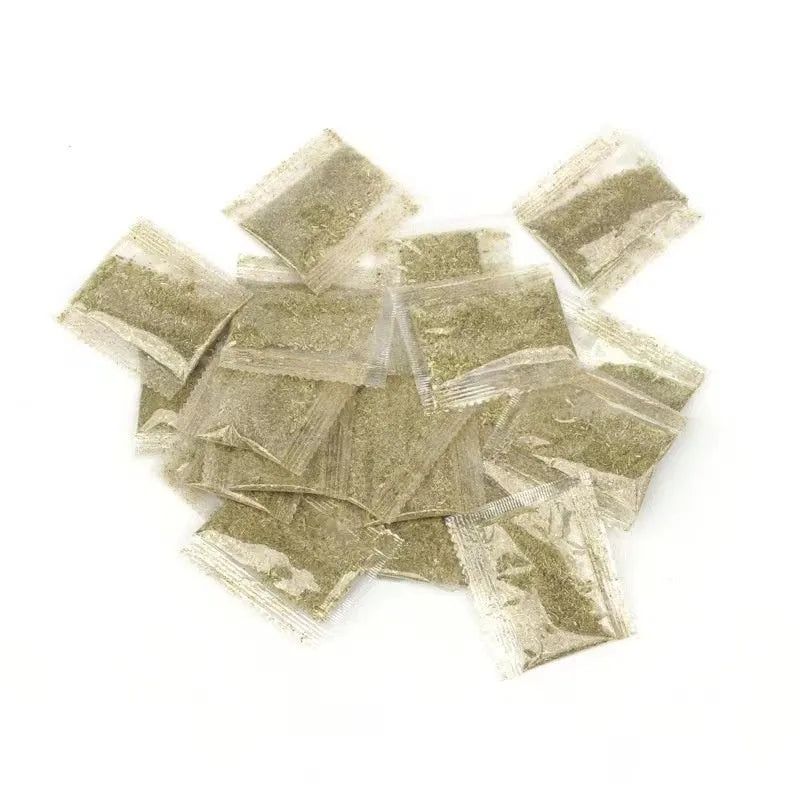 Catnip cat grass snack 1g bag for hairball removal and oral cleaning with mint powder