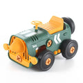 Plastic screw combination toy assembly airplane set for children aged 4-6 years with screwdriver