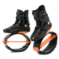 TPU sports bouncing shoes in multiple colours like pink silver and all black for running and dance.