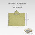 Portable orange disaster relief tent with sleeping bag and emergency blanket accessories