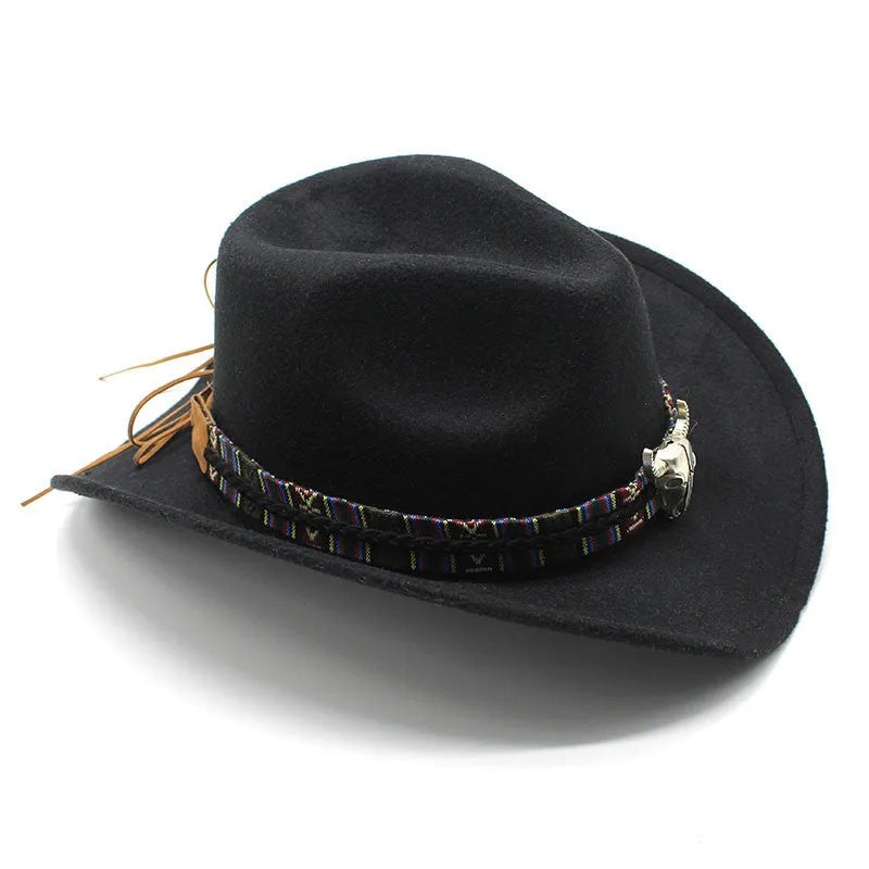 Army Green polyester cowboy hat with a bell-shaped crown on a plain background.