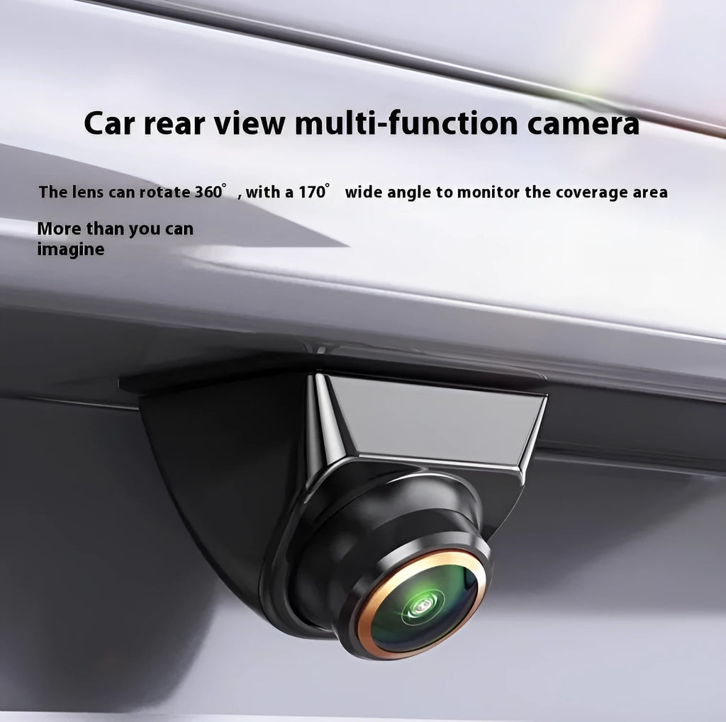 Universal metal fisheye lens for vehicle camera systems with 600TVL resolution and three-control line interface