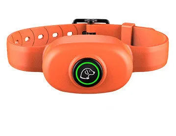 Waterproof rechargeable remote control dog training collar in black or orange
