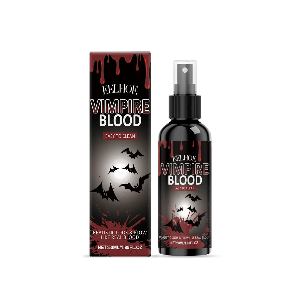 Halloween Plasma Spray 50ml bottle with red hair colour for temporary party use