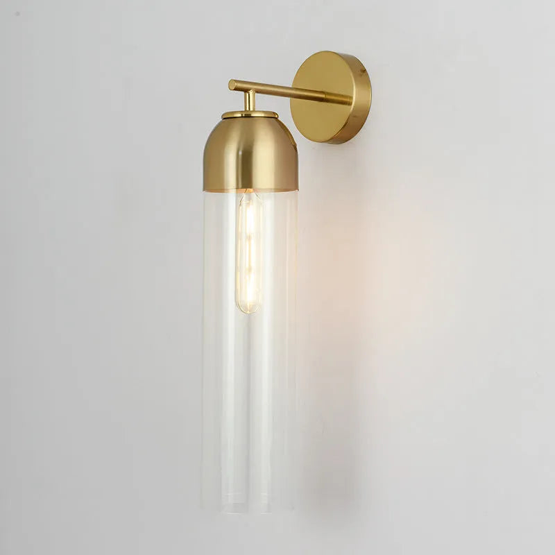 Nordic postmodern creative glass wall lamp in modern minimalist design with multiple colour options
