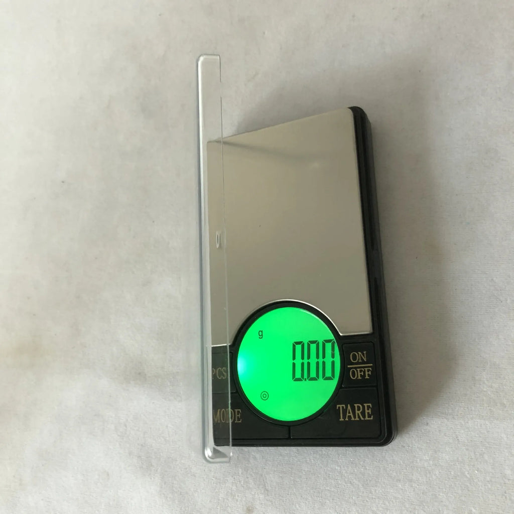 Electronic scale with disc display showing gram weight, high precision carat scale in 200g capacity