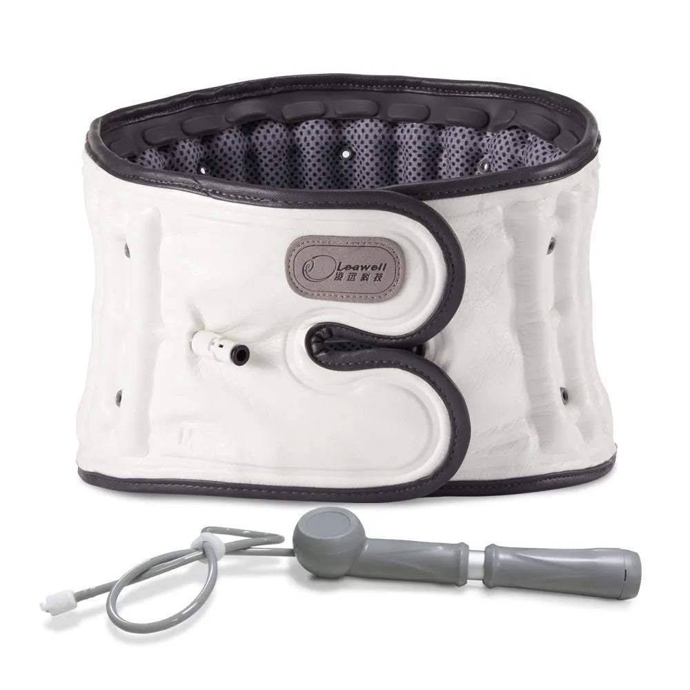 Automatic inflation lumbar support waist belt made from PU material in S and M sizes