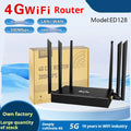 Industrial iron box removable 4G/3G router with multiple power configuration options