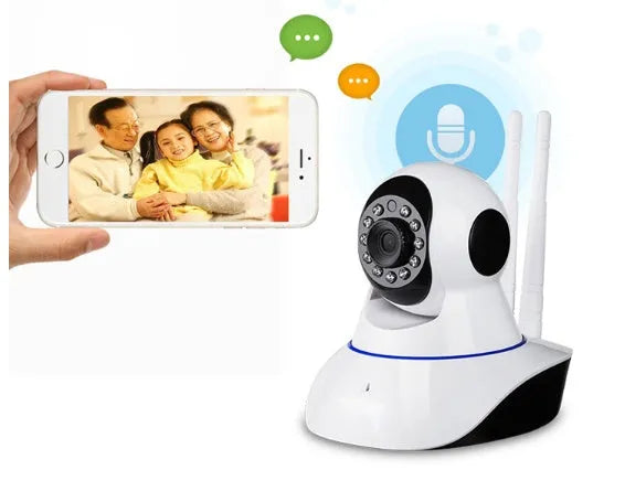 Wireless network monitor indoor dome camera 1080P HD 3.6mm lens plastic case for home security