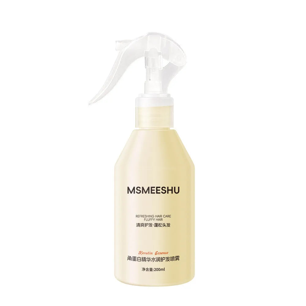 Transparent keratin honey hair care spray bottle for soft bright hair standard specification