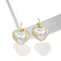 Gold alloy summer fashion ear clips for women with clip-on design