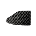 Carbon fibre car USB charging port panel sticker with 3M adhesive backing