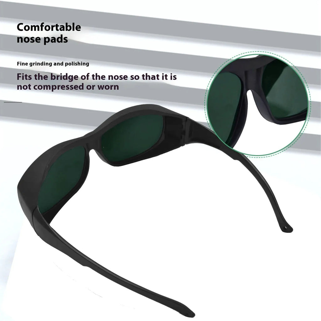 Laser protection safety goggles for 200-2000nm wavelength coverage in photon skin rejuvenation applications