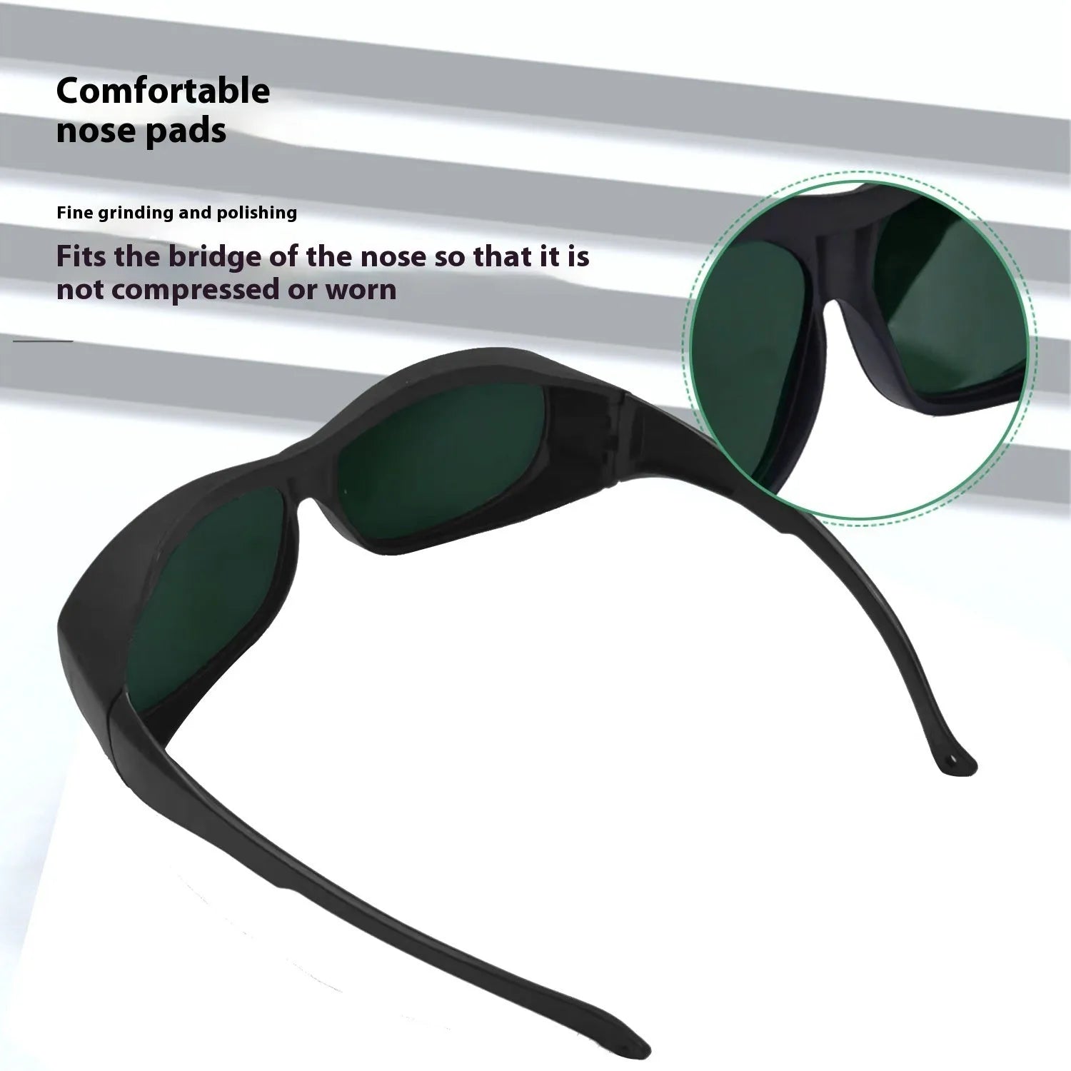 Laser protection safety goggles for 200-2000nm wavelength coverage in photon skin rejuvenation applications