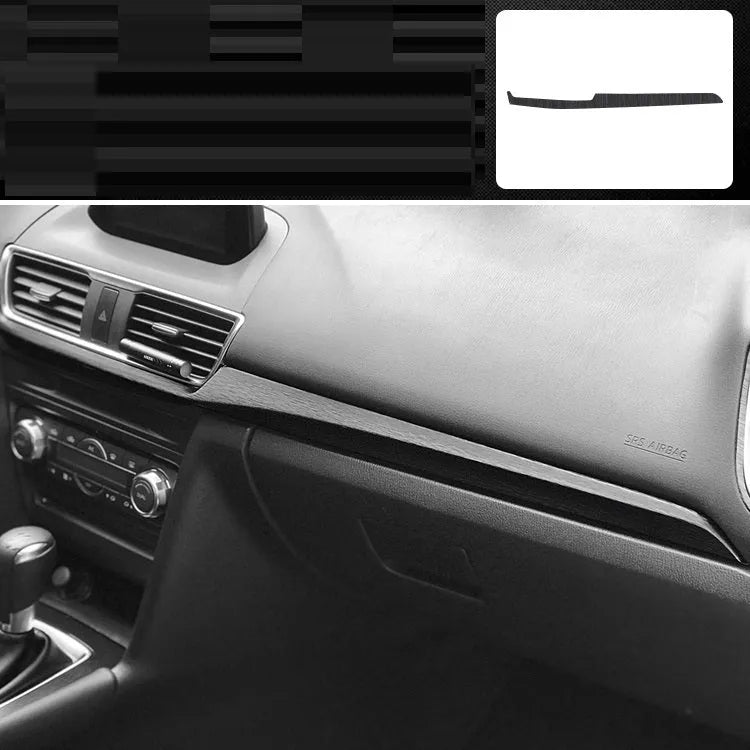 Car interior decorative film sticker kit for centre console and trim modification