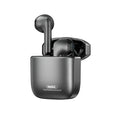 REMAX AlloyBuds 1 true wireless earphones black in-ear with charging case ENC noise reduction Bluetooth 5.3