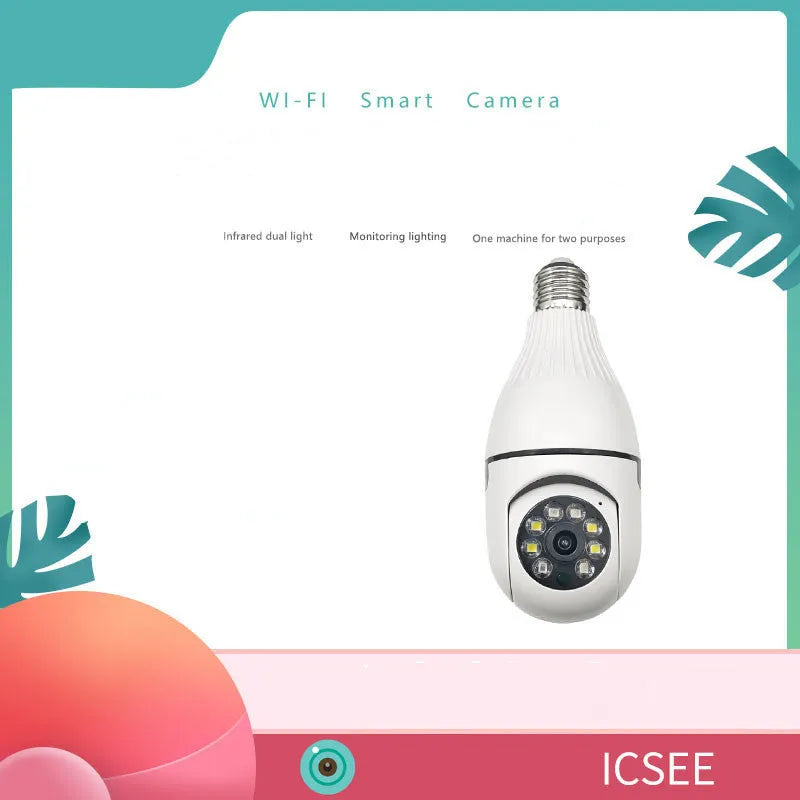 Rui Chuan Technology Minions model 3MP wireless surveillance camera with wide-angle lens