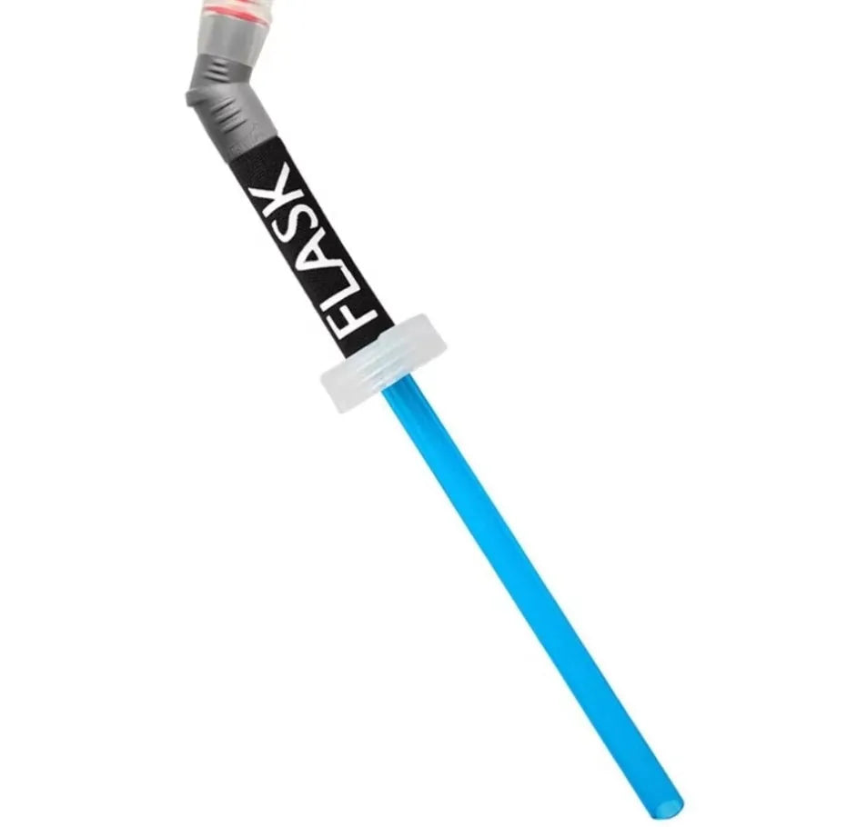Plastic portable drinking straw for mountain biking and outdoor hydration with suction tube