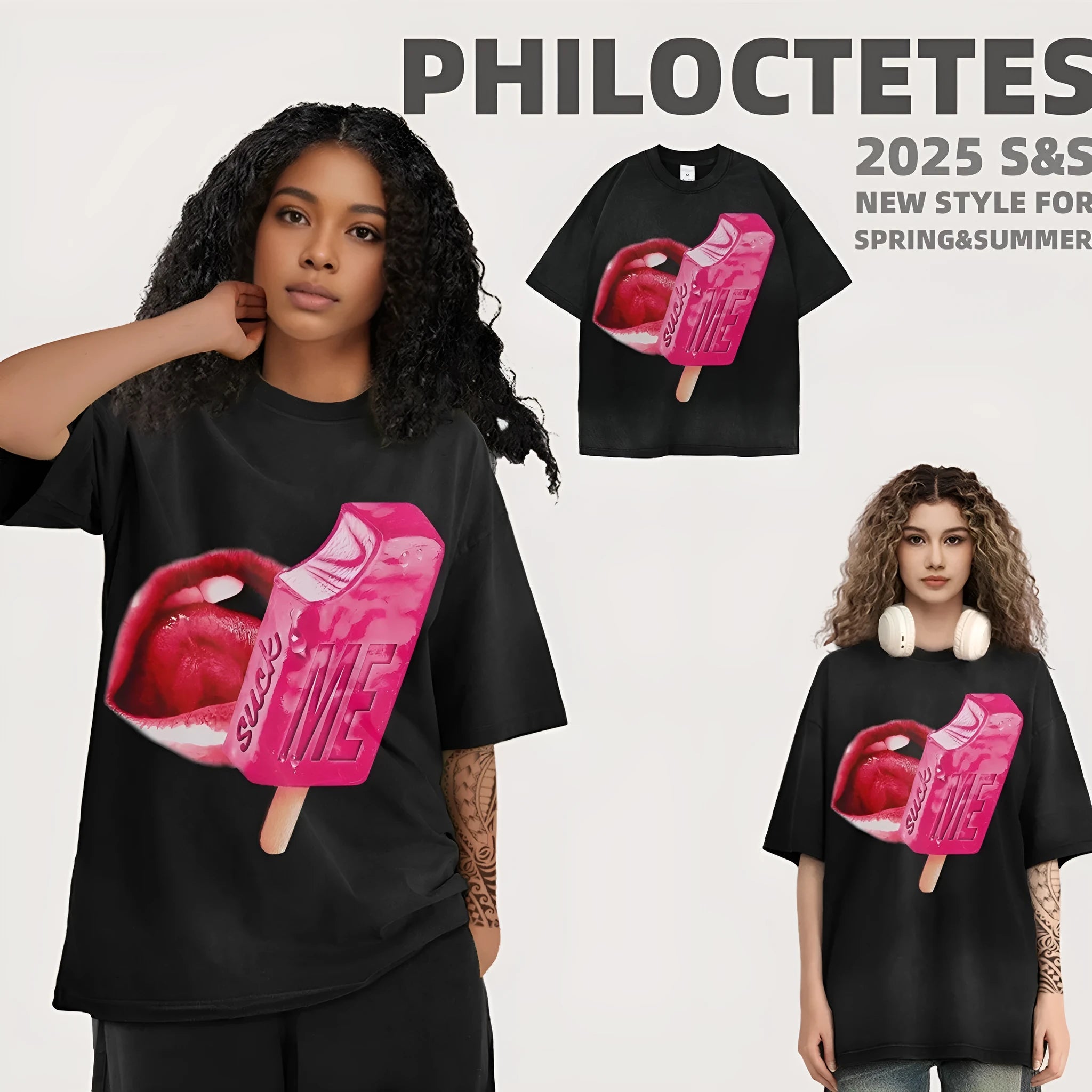 Heavy washed loose fit cotton t-shirt in street style available in multiple colours