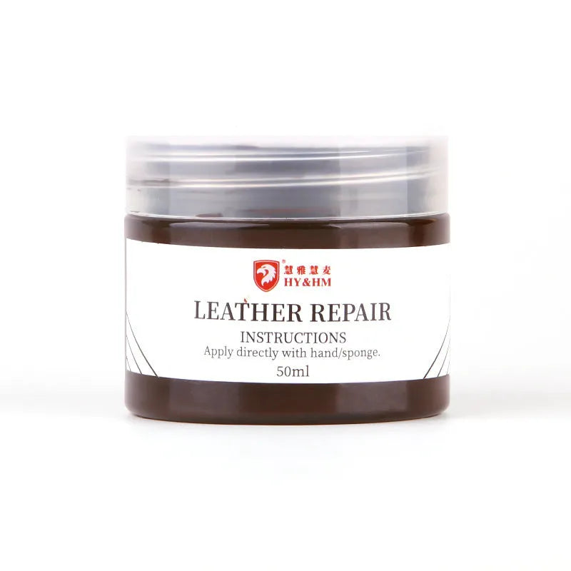 Leather repair cream for colour changing, dyeing and refurbishment with antifouling function