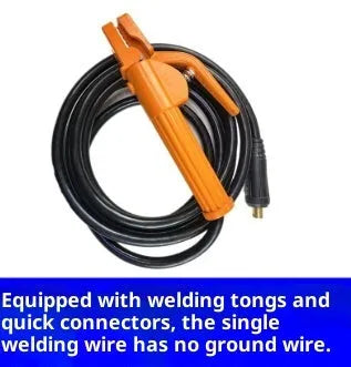 Black plastic sheathed copper core household welding machine cable 25 metres single bonding wire