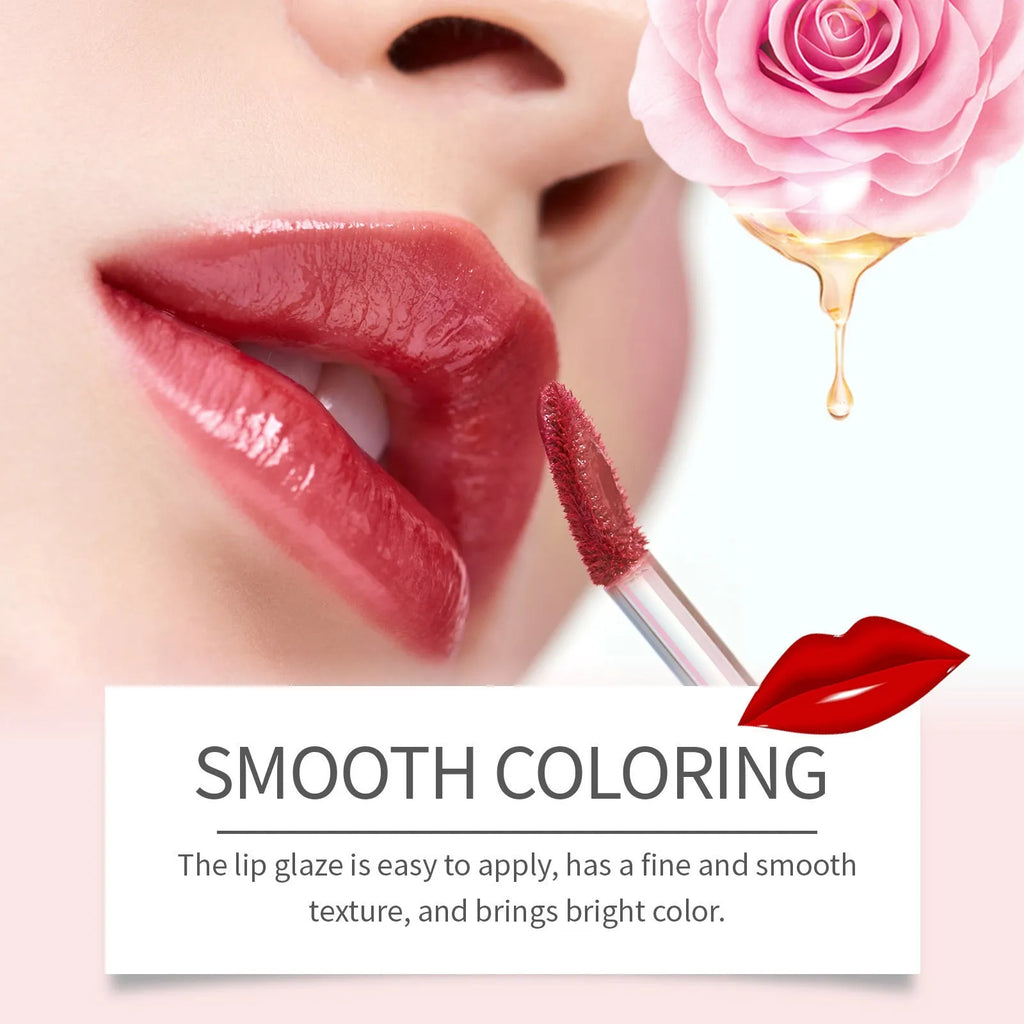 Double-headed retractable lip liner and lip lacquer pen in lipstick-style packaging