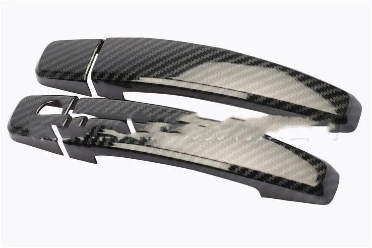Carbon fibre handle decoration for Opel Vauxhall Astra H/J 2004-2015 vehicles in classic cruze colour