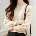 Slim fit half turtleneck casual shirt in apricot colour, laid flat.