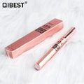 Eyelash nourishing liquid transparent colourless serum in bottle for daily lash and brow conditioning