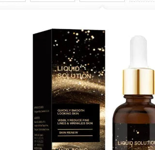 30 ml bottle of hyaluronic acid facial moisturising solution for delicate skin care