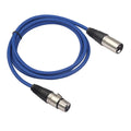Full balance cannon microphone audio cable 1.8m with nickel-plated XLR connectors, black colour option