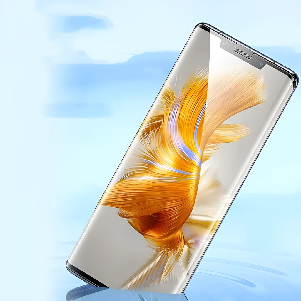 TPU screen protector and application tool for Huawei Mate 60 and Mate 60 Pro phones.