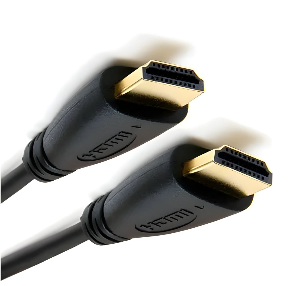 Gold-plated HDMI cable with multiple length options for HDTV and gaming console connections