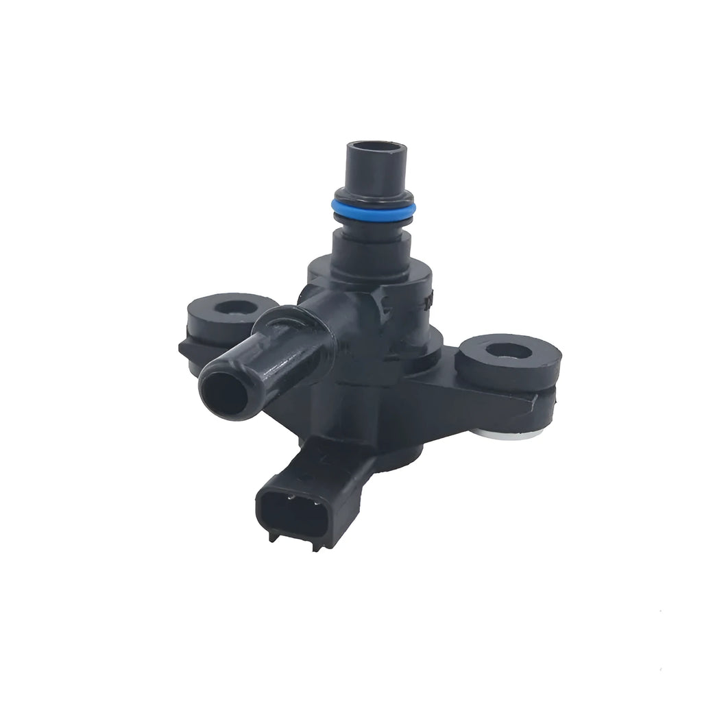 Ford vehicle turbocharging solenoid valve model AU5A-9G866-AB in black ABS plastic