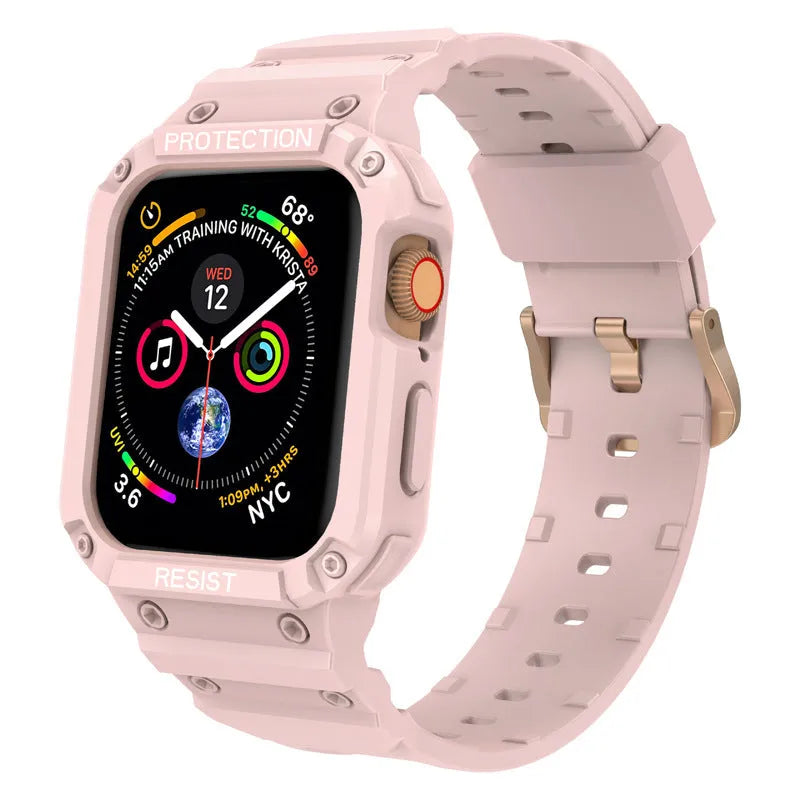 Apple Watch Series 8 soft TPU sport strap in multiple colours for 38mm and 42mm models