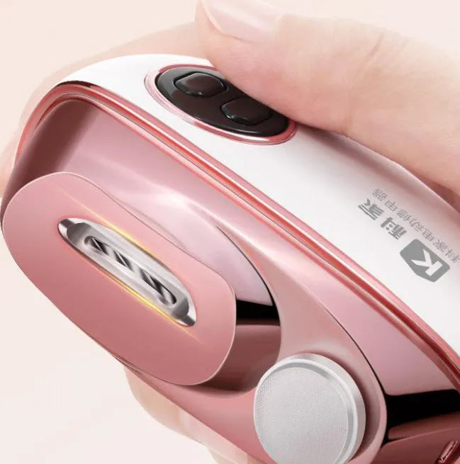 Electric nail clipper and buffer two-in-one grooming tool with Type-C charging cable