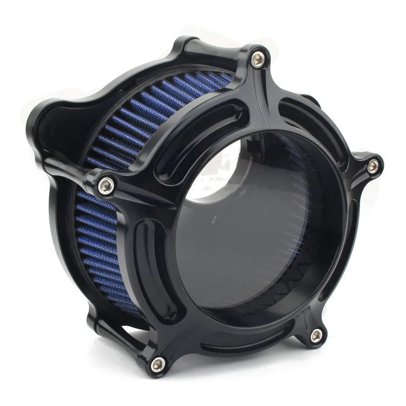 Aluminium air filter suction retrofitting accessories for 300mm filters in multiple colour options