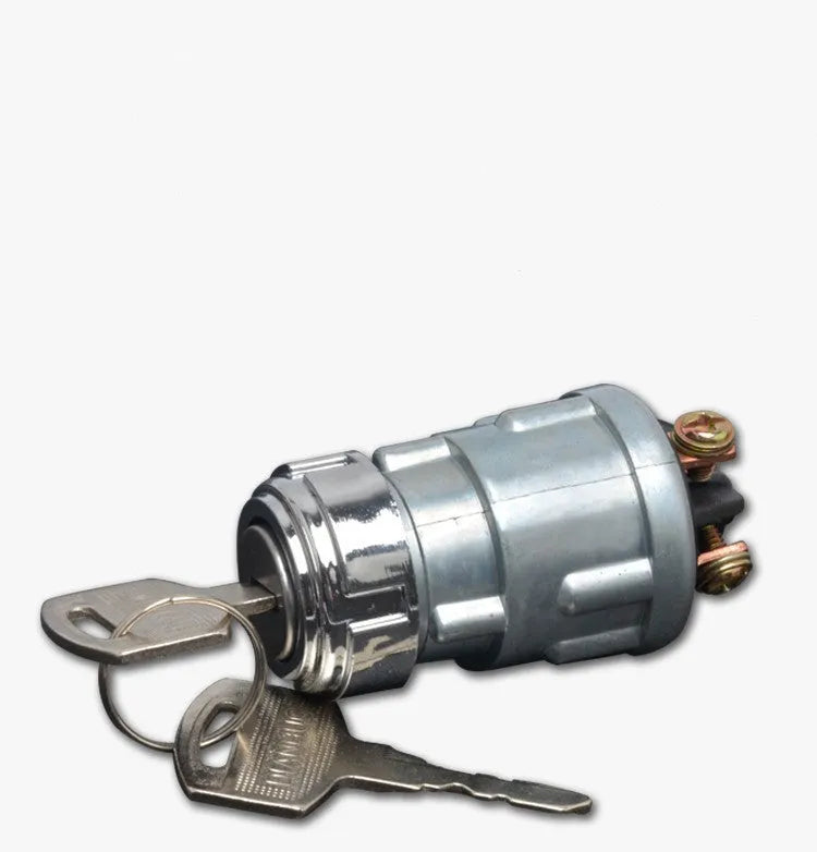 Pure copper car ignition switch with key for JK423 truck and forklift models