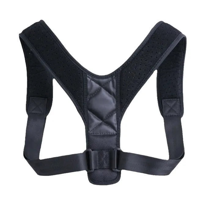 Babaka nylon back correction band in breathable or solid style for sitting posture support