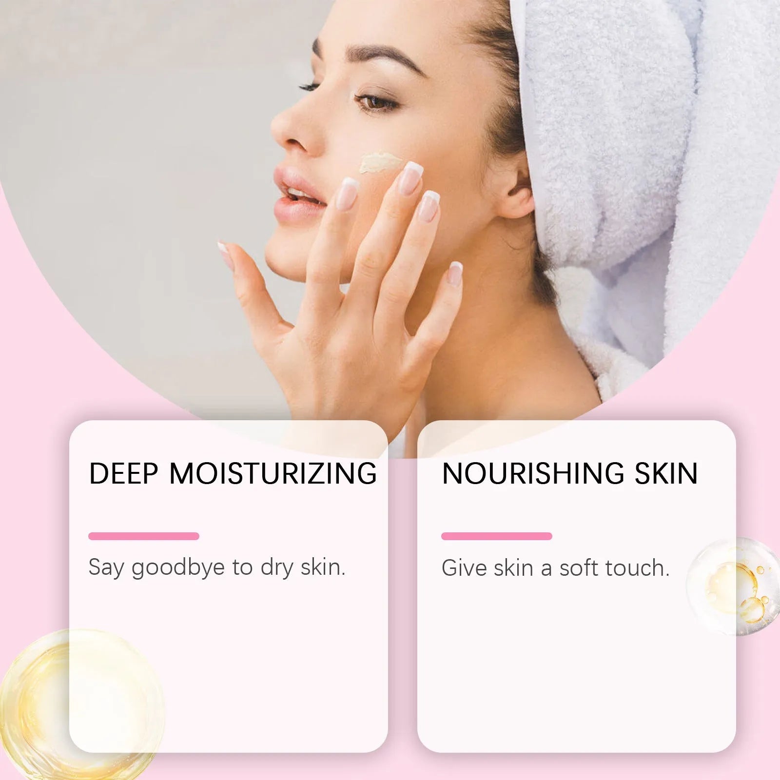 Sakura Butter Cream 100g nourishing face moisturiser in compact jar for dry sensitive skin
