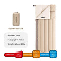 Four seasons portable camping sleeping bag with storage bag in swamp colour option